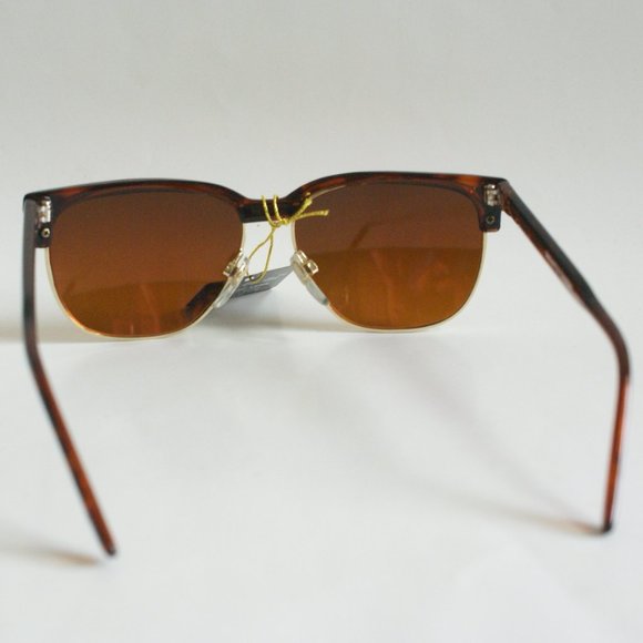 NWT TruVintage 80's Clubman/Soho style XL size iridium TruBluBlocker Sunglasses - Picture 4 of 8